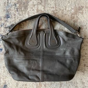 GIVENCHY Nightingale Leather Medium Satchel Bag